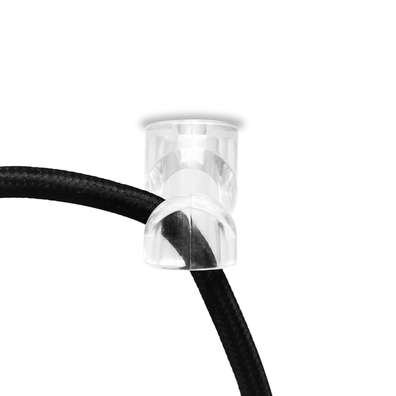 smartect Wall and Ceiling Pins for Textile Cables [Pack of