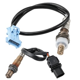 JDMON 2PCS O2 Oxygen Sensor Upstream & Downstream Replacement for Mini Cooper 1.6L L4 2007 2008 2009 2010 Compatible with 234-5135, 234-4488, 11787537984, 11787537993, 11787548961