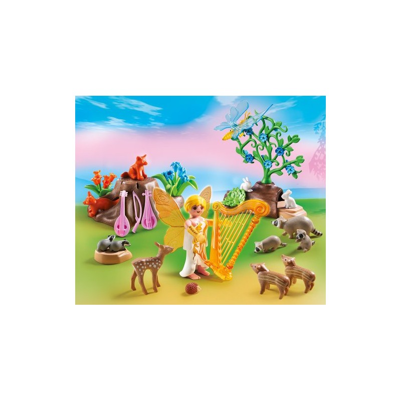 Playmobil 5451 Music Fairy with Woodland Creatures