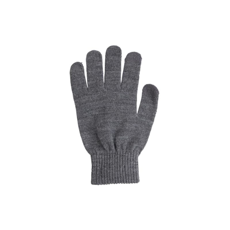 PIECES Women's PCNEW Buddy Smart Glove NOOS BC, Dark Grey