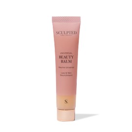 Sculpted Beauty Balm - Travel-Friendly, Vegan, Clear Lip Balm and Skin Nourishment for Hydrating and Moisturising Lips with Hyaluronic Acid, Shea Butter and Cica (15ml)