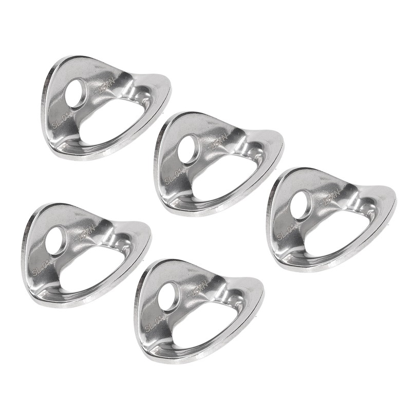 5PCS Climbing Anchor 316 Stainless Steel Climbing Hanger for Rappelling