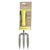 FloraBrite Yellow Garden Hand Fork By Burgon & Ball