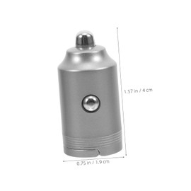 SEWACC Dual USB Adapter with Pull Ring for Phones and Tablets Compact Stylish Design Wide Compatibility for Vehicle Use