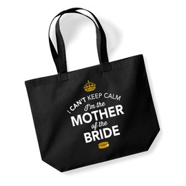 Wedding Classics UK Mother of Bride Keepsake - Tote Bag in Black