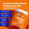 Ultra Lyte Creatine Monohydrate Gummies 5g, 90 Gummies, Orange