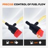HIPA (Pack of 2) 1/4" 90 Degree Fuel Shut Off