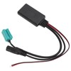 Bluetooth 5.0 Aux Input Audio Adapter Cable with Microphone for