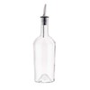 Tablecraft Home Glass Syrup Bottle with Vented Stainless Steel Pourer