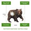 Waterwood Bronze Plated Bear with Fish Doorbell - Wired &