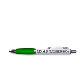 Rude Pens For Adults | Funny Boss Gifts Leaving Presents For Colleagues | Silly Ballpoint Pen Novelty Funky Stationery Quirky Gift Office Desk Accessories (Green_PAP43)