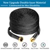Upgraded Non-Expanding Garden Hose, 100ft Flexible Water Hose with 10