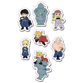 Great Eastern Entertainment Fullmetal Alchemist- Puff Sticker Set