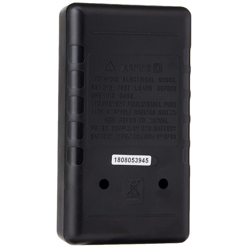 Simply DM01 Digital Multimeter DC and AC Voltage Display Standard