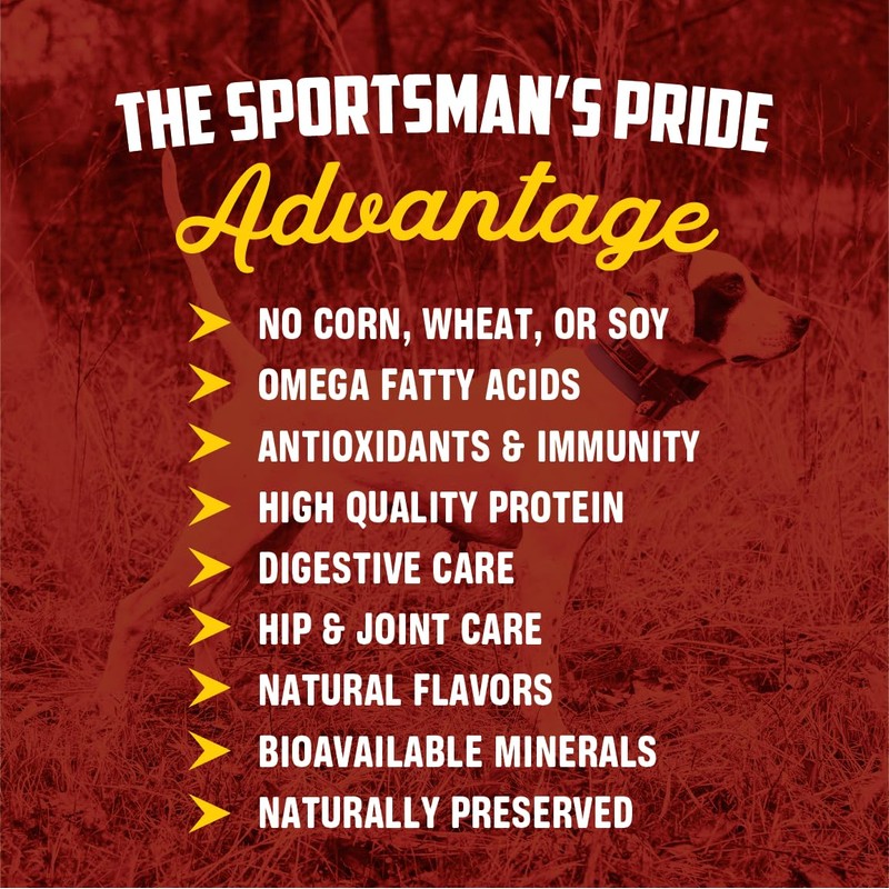 Sportsman's Pride Field Master 30/20 High-Protein Dry Dog Food, 40-lb