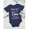 Shirtracer Sayings Baby - “Ich habe eine verrückte Oma” (German