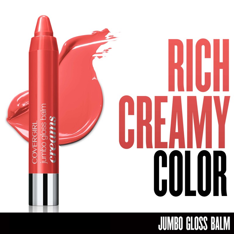 COVERGIRL Colorlicious Jumbo Gloss Balm Creams Nectarine Dream 300, .11