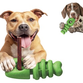 ZenQeek Bully Stick Holder for Dog - Durable Dog Toys for Aggressive Chewers, Helps Reduce Choking Risk