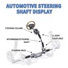RABROPAR 17mm DD x 3/4" DD Steering U Joint Steering