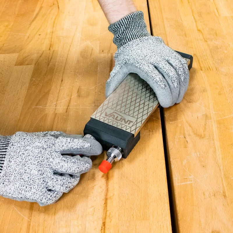 Vaunt Diamond Sharpening Stone Double-Sided 200mm x 75mm Coarse/Fine