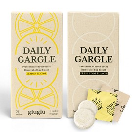 글루글루 입냄새제거 무알콜 고체가글 (1박스x36정) GluGlu Alcohol-Free Solid Gargle (1 box x 36 tablets)