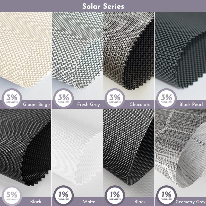 Graywind Fabric Samples for Outdoor Roller Blinds