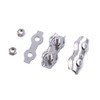 Pack of 10 Wire Rope Clips 3 mm M3 Duplex
