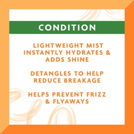 Cantu Leave-In Conditioning Mist with Pure Shea Butter, 8 fl oz (Pack of 2)