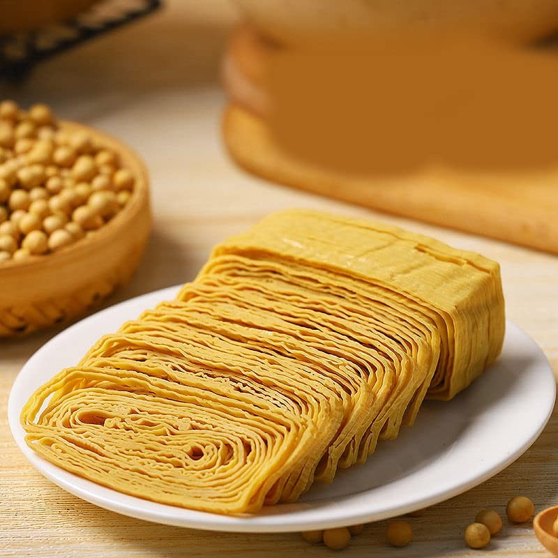 Dried tofu skin豆腐丝 豆腐皮干货素食豆制品Shredded tofu200g