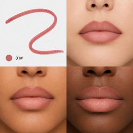 YOUNG VISION Peel Off Lip Liner, Long Lasting Matte Tattoo Lip Stain, Waterproof & Transferproof Peel Reveal Lip Tint, All Day Wear Precision Lip Contour Makeup Pen, Highly Pigmented, Dusty Rose