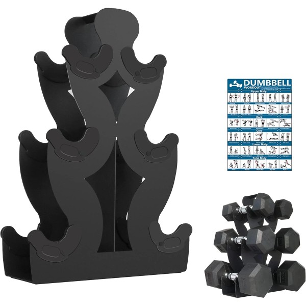 Tamisom Dumbbell Storage Rack Weight Organizer Only for Home Gym