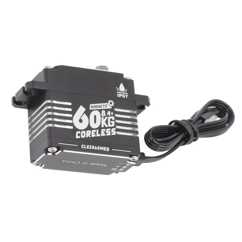 FLASH HOBBY RC Gear Servo 60KG Coreless Motor Super Torque