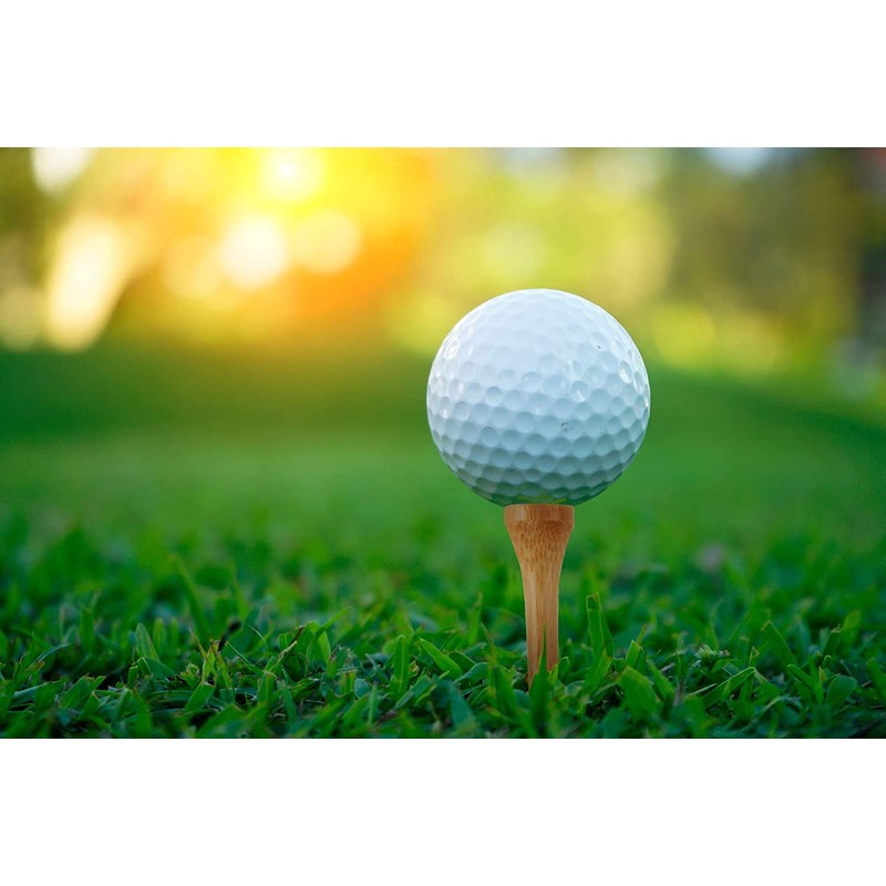 WHAMZ33 W Professional Wooden Golf Tees 2 3/4 inch Tee