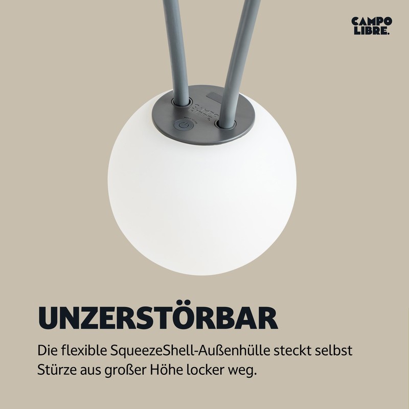 Campo Libre LENI Sphere, Camping Lamp, LED Lamp for Hanging,