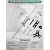 Punmew Slide Hammer Puller Set 19 PCS Front Wheel Hub