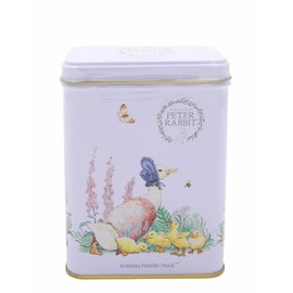 New English Teas Peter Rabbit Tea Caddy with 40 Earl Grey Teabags - Beatrix Potter