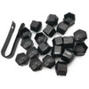 QPINGH 20PCS Car Wheel Nut Caps, 21mm Universal Lug Nut