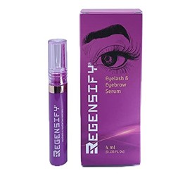 Suero para el crecimiento de pestañas y cejas 4 ml (0,135 FL Oz) [Capixyl 5, Redensyl, Adenosina, Biotina, Panthe                                     