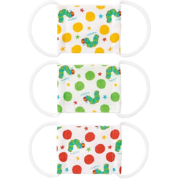 Skater MSKG0 Washable Gauze Mask, 2-4 Years Old, 9 Pieces