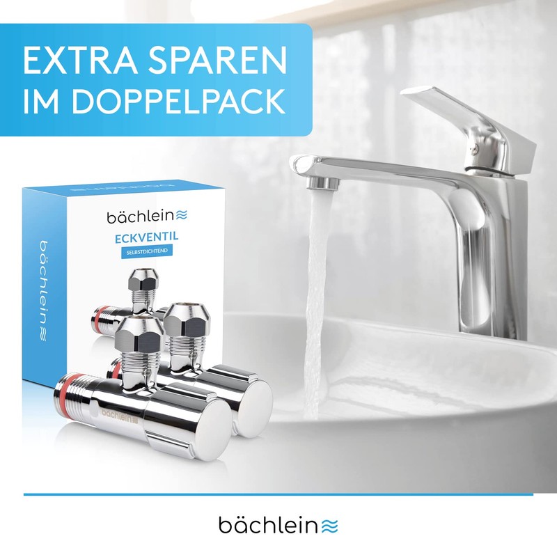 Bächlein Universal Angle Valve [Set of 2]