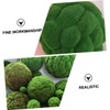 TEHAUX Artificial Moss Topiary Ball Home Decor Fake Moss Ball