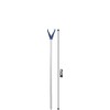 Set of 2 Rod Holders, Rod Stands, V-Rest with Line