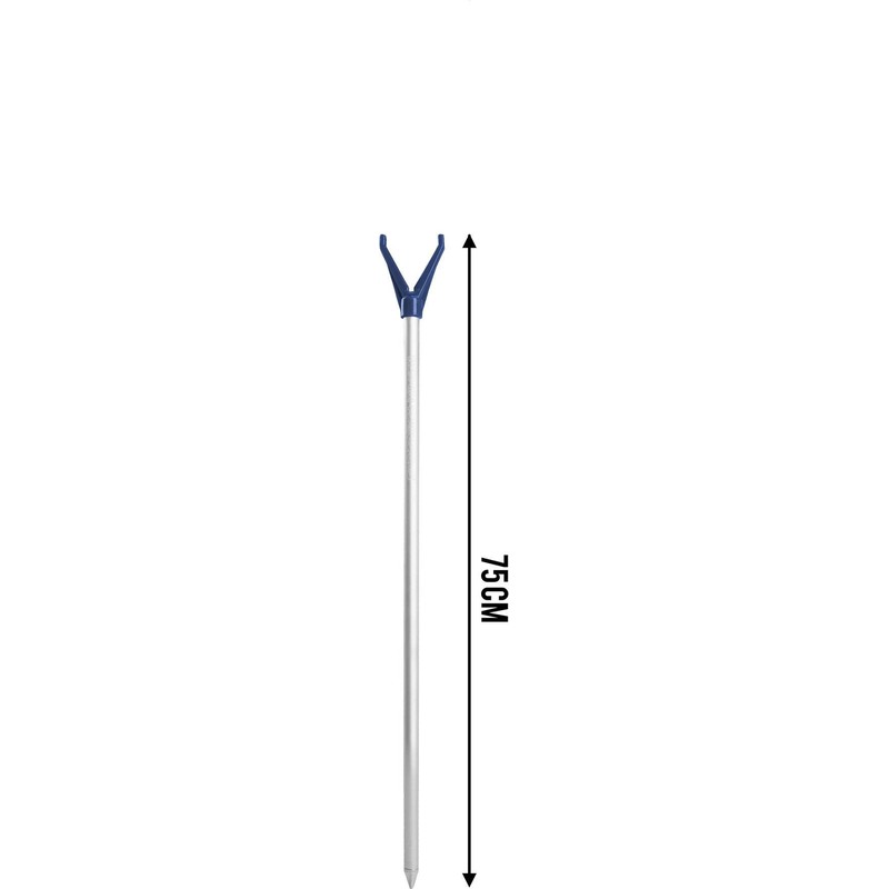 Set of 2 Rod Holders, Rod Stands, V-Rest with Line