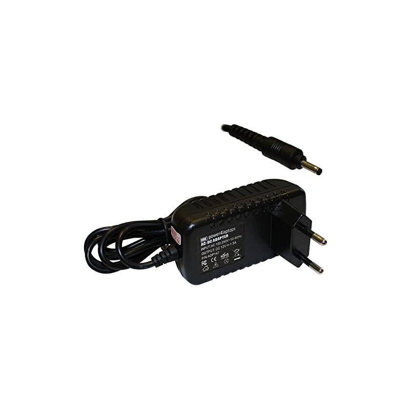 Power4Laptops Power Supply Tablet Charger (EU Plug) Compatible with Motorola