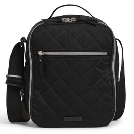 Vera Bradley Women's Performance Twill Deluxe Lunch Bunch Lunch Bag, Black, One Size