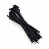 Fischer Cable Ties UBN 7.6 x 350, Black (Pack of