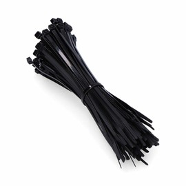 Fischer Cable Ties UBN 7.6 x 350, Black (Pack of 100) 087497