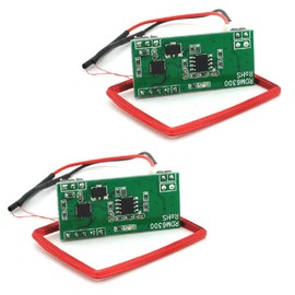 Hailege 2pcs RDM630 125 KHZ EM4100 RFID Card Read Module UART Serial Output