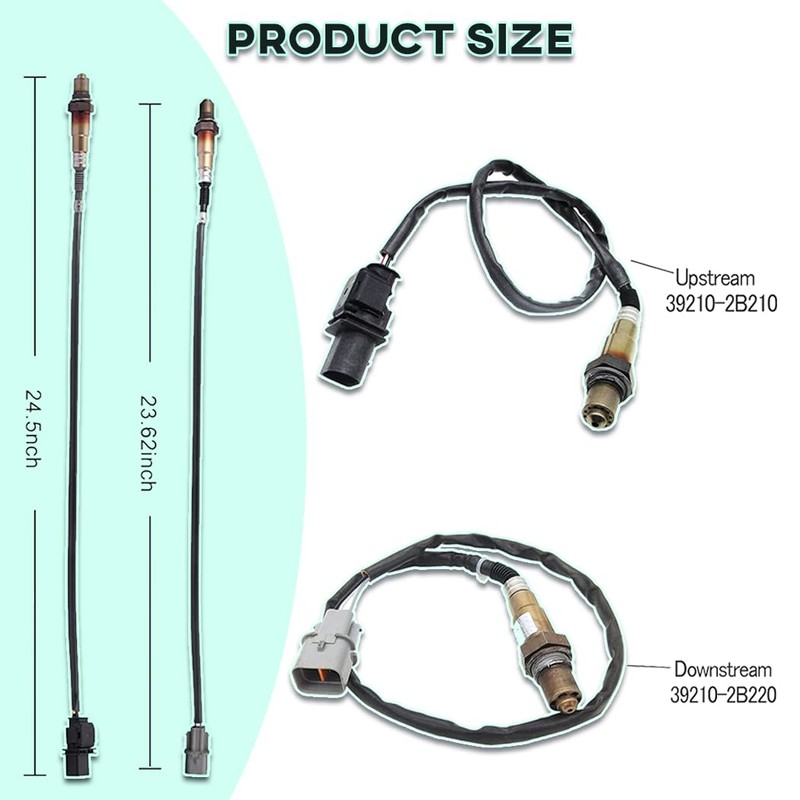 234-5055 234-4568 O2 Oxygen Sensor Upstream Downstream (Set of 2)