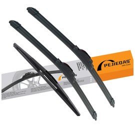 PEJIEDAS 3 Wiper Blades for Honda CR-V 2007-2016, OE Genuine Replacement (26″/16″ Front Wiper + 14″ Rear Wiper)
